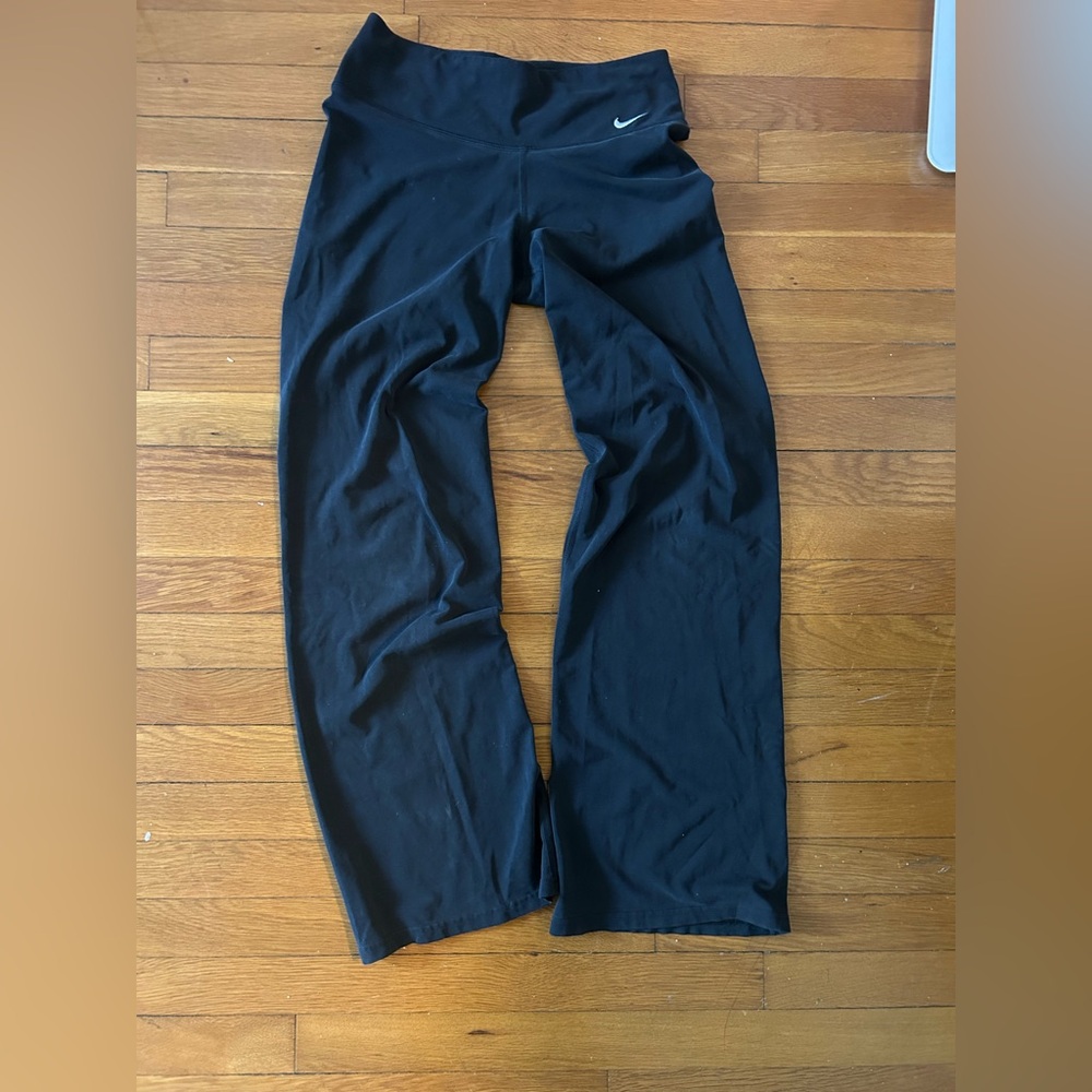 Nike wide leg leggings y2k lowrise
